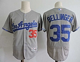 Los Angeles Dodgers #35 Cody Bellinger Gray Flexbase Jersey Dzhi,baseball caps,new era cap wholesale,wholesale hats