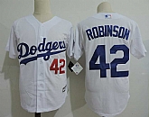 Los Angeles Dodgers #42 Jackie Robinson White Cool Base Stitched MLB Jerseys Dzhi,baseball caps,new era cap wholesale,wholesale hats