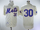 Mets 30 Nolan Ryan Cream 1969 Throwback Baseball Jerseys,baseball caps,new era cap wholesale,wholesale hats