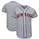 Mets Blank Gray 2018 Mother's Day Flexbase Jersey Dzhi,baseball caps,new era cap wholesale,wholesale hats