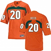 Miami Hurricanes 20 Ed Reed Orange College Football Jersey DingZhi,baseball caps,new era cap wholesale,wholesale hats