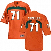 Miami Hurricanes 71 Anthony Chickillo Orange College Football Jersey DingZhi,baseball caps,new era cap wholesale,wholesale hats