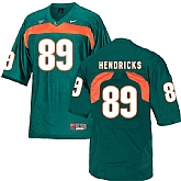 Miami Hurricanes 89 Hendricks Green College Football Jersey DingZhi,baseball caps,new era cap wholesale,wholesale hats