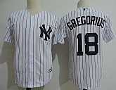 New York Yankees #18 Didi Gregorius White Cool Base Stitched MLB Jerseys Dzhi,baseball caps,new era cap wholesale,wholesale hats