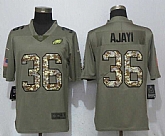 Nike Eagles 36 Jay Ajayi Olive Camo Salute To Service Limited Jersey,baseball caps,new era cap wholesale,wholesale hats
