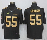Nike Eagles 55 Brandon Graham Anthracite Gold Salute To Service Limited Jersey,baseball caps,new era cap wholesale,wholesale hats