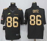 Nike Eagles 86 Zach Ertz Anthracite Gold Salute To Service Limited Jersey,baseball caps,new era cap wholesale,wholesale hats
