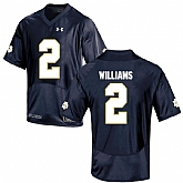 Notre Dame Fighting Irish 2 Dexter Williams Navy College Football Jersey DingZhi,baseball caps,new era cap wholesale,wholesale hats