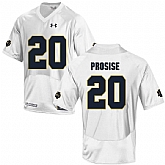 Notre Dame Fighting Irish 20 C.J. Prosise White College Football Jersey DingZhi,baseball caps,new era cap wholesale,wholesale hats