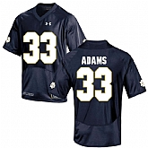 Notre Dame Fighting Irish 33 Josh Adams Navy College Football Jersey DingZhi,baseball caps,new era cap wholesale,wholesale hats