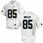 Notre Dame Fighting Irish 85 Troy Niklas White College Football Jersey DingZhi,baseball caps,new era cap wholesale,wholesale hats