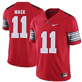Ohio State Buckeyes 11 Austin Mack Red 2018 Spring Game College Football Limited Jersey DingZhi,baseball caps,new era cap wholesale,wholesale hats