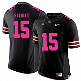 Ohio State Buckeyes 15 Ezekiel Elliott Black 2018 Breast Cancer Awareness College Football Jersey DingZhi,baseball caps,new era cap wholesale,wholesale hats