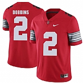 Ohio State Buckeyes 2 J.K. Dobbins Red 2018 Spring Game College Football Limited Jersey DingZhi,baseball caps,new era cap wholesale,wholesale hats