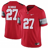 Ohio State Buckeyes 27 Eddie George Red 2018 Spring Game College Football Limited Jersey DingZhi,baseball caps,new era cap wholesale,wholesale hats