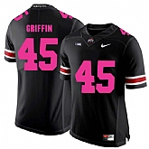 Ohio State Buckeyes 45 Archie Griffin Black 2018 Breast Cancer Awareness College Football Jersey DingZhi,baseball caps,new era cap wholesale,wholesale hats