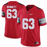 Ohio State Buckeyes 63 Michael Bennett Red 2018 Spring Game College Football Limited Jersey DingZhi,baseball caps,new era cap wholesale,wholesale hats