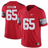 Ohio State Buckeyes 65 Pat Elflein Red 2018 Spring Game College Football Limited Jersey DingZhi,baseball caps,new era cap wholesale,wholesale hats