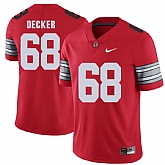 Ohio State Buckeyes 68 Taylor Decker Red 2018 Spring Game College Football Limited Jersey DingZhi,baseball caps,new era cap wholesale,wholesale hats