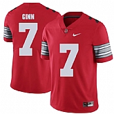 Ohio State Buckeyes 7 Ted Ginn Jr Red 2018 Spring Game College Football Limited Jersey DingZhi,baseball caps,new era cap wholesale,wholesale hats