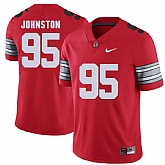 Ohio State Buckeyes 95 Cameron Johnston Red 2018 Spring Game College Football Limited Jersey DingZhi,baseball caps,new era cap wholesale,wholesale hats