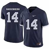 Penn State Nittany Lions 14 Christian Hackenberg Navy College Football Jersey DingZhi,baseball caps,new era cap wholesale,wholesale hats