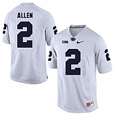 Penn State Nittany Lions 2 Marcus Allen White College Football Jersey DingZhi,baseball caps,new era cap wholesale,wholesale hats