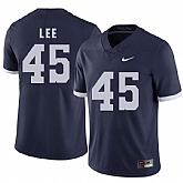 Penn State Nittany Lions 45 Sean Lee Navy College Football Jersey DingZhi,baseball caps,new era cap wholesale,wholesale hats