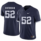 Penn State Nittany Lions 52 Curtis Cothran Navy College Football Jersey DingZhi,baseball caps,new era cap wholesale,wholesale hats