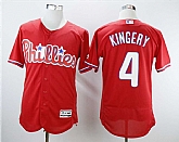 Phillies 4 Scott Kingery Red Flexbase Baseball Jerseys,baseball caps,new era cap wholesale,wholesale hats