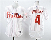 Phillies 4 Scott Kingery White Flexbase Baseball Jerseys,baseball caps,new era cap wholesale,wholesale hats
