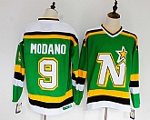 Stars 9 Mike Modano Green CCM Stitched Jersey,baseball caps,new era cap wholesale,wholesale hats