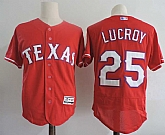 Texas Rangers #25 Jonathan Lucroy Red Flexbase Stitched Jersey Dzhi,baseball caps,new era cap wholesale,wholesale hats
