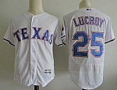 Texas Rangers #25 Jonathan Lucroy White Flexbase Stitched Jersey Dzhi,baseball caps,new era cap wholesale,wholesale hats