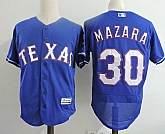Texas Rangers #30 Nomar Mazara Blue Flexbase Stitched Jersey Dzhi,baseball caps,new era cap wholesale,wholesale hats