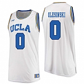 UCLA Bruins 0 Alex Olesinski White College Basketball Jersey Dzhi,baseball caps,new era cap wholesale,wholesale hats