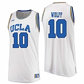 UCLA Bruins 10 Isaac Wulff White College Basketball Jersey Dzhi,baseball caps,new era cap wholesale,wholesale hats