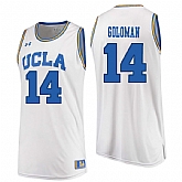 UCLA Bruins 14 Gyorgy Goloman White College Basketball Jersey Dzhi,baseball caps,new era cap wholesale,wholesale hats