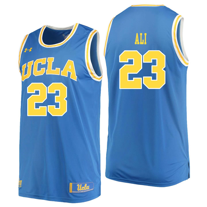 UCLA Bruins 23 Prince Ali Blue College Basketball Jersey Dzhi