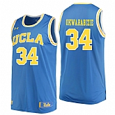 UCLA Bruins 34 Ikenna Okwarabizie Blue College Basketball Jersey Dzhi,baseball caps,new era cap wholesale,wholesale hats