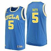UCLA Bruins 5 Chris Smith Blue College Basketball Jersey Dzhi,baseball caps,new era cap wholesale,wholesale hats