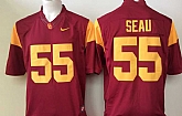 USC Trojans 55 Junior Seau Marron College Football Jersey,baseball caps,new era cap wholesale,wholesale hats
