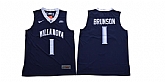 Villanova Wildcats 1 Jalen Brunson Navy College Basketball Stitched NBA Jersey,baseball caps,new era cap wholesale,wholesale hats