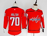 Women Capitals 70 Braden Holtby Red Adidas Stitched Jersey,baseball caps,new era cap wholesale,wholesale hats