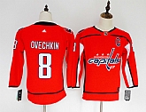 Women Capitals 8 Alexander Ovechkin Red Adidas Stitched Jersey,baseball caps,new era cap wholesale,wholesale hats