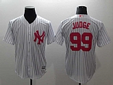 Yankees 99 Aaron White Pink Cool Base Baseball Jerseys,baseball caps,new era cap wholesale,wholesale hats