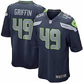 Youth Nike Seahawks 49 Shaquem Griffin Navy 2018 Draft Pick Game Jersey Dzhi