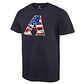 Arizona Diamondbacks Navy Banner Wave T Shirt
