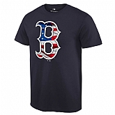 Boston Red Sox Navy Banner Wave T Shirt