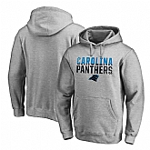 Carolina Panthers NFL Pro Line by Fanatics Branded Ash Iconic Collection Fade Out Pullover Hoodie 90Hou,baseball caps,new era cap wholesale,wholesale hats